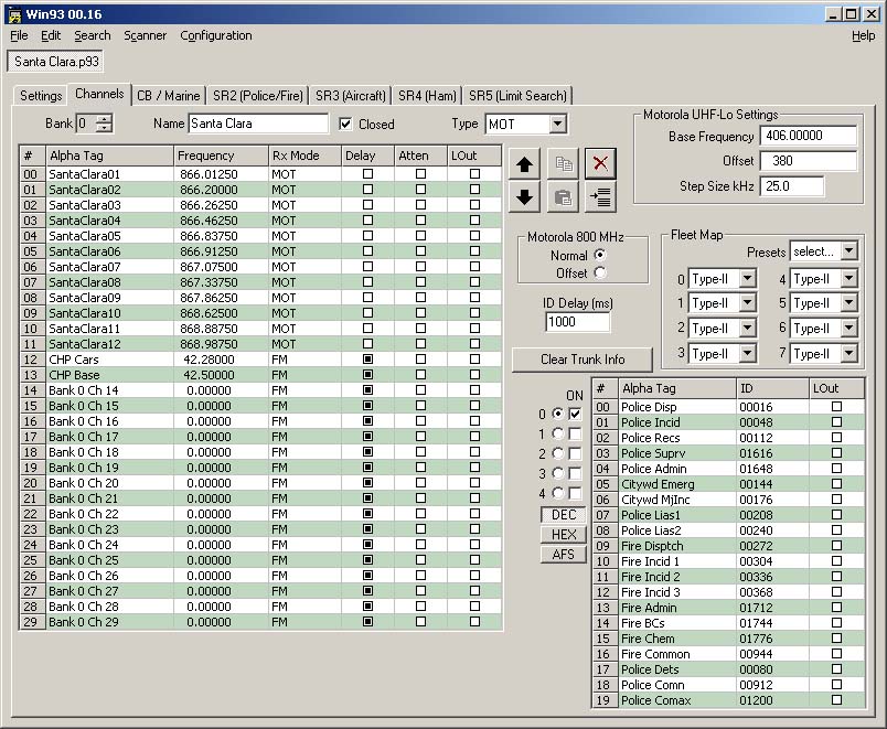 Radio shack scanner software